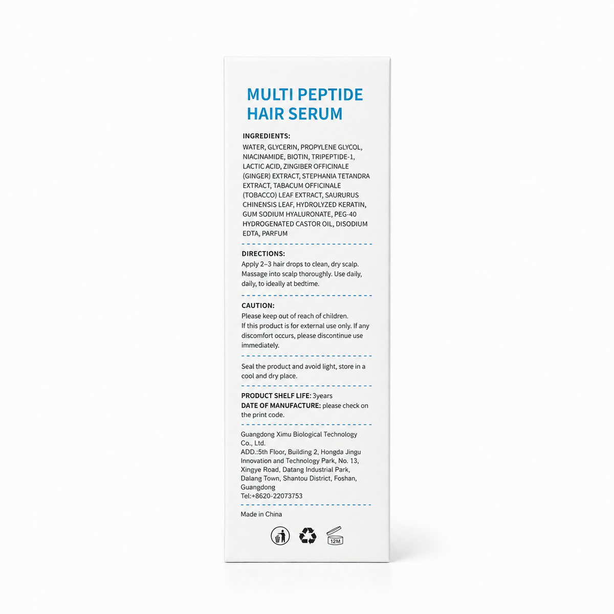 Peptide Scalp Serum
