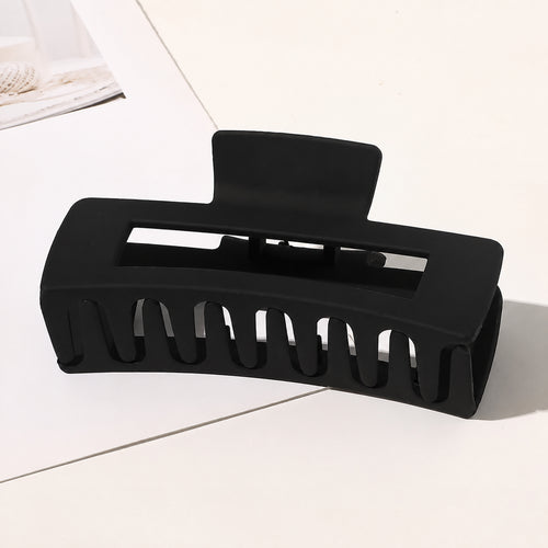 Matte Square Hair Claw Clip