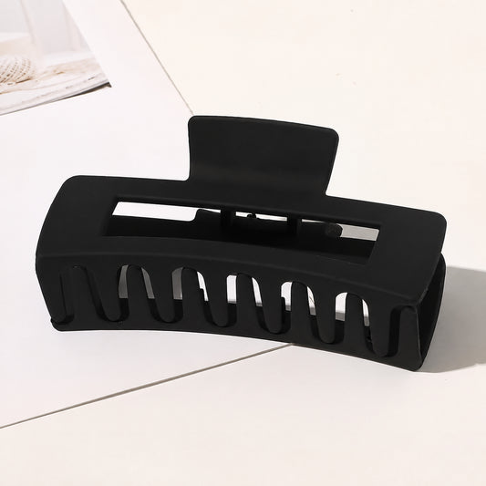 Matte Square Hair Claw Clip