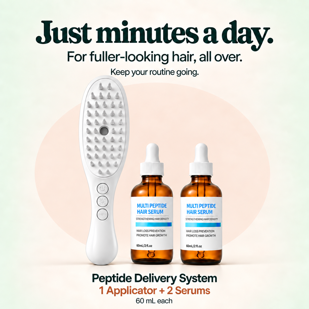 Applicator + 2 × 60 mL Serums