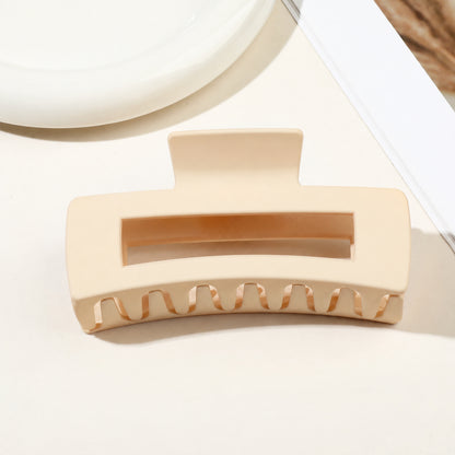 Matte Square Hair Claw Clip