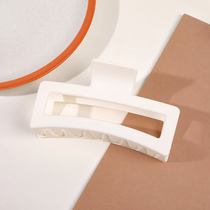 Matte Square Hair Claw Clip