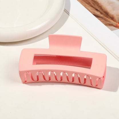Matte Square Hair Claw Clip